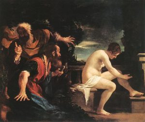 Guercino (1591-1666) - Zuzanna i starcy
